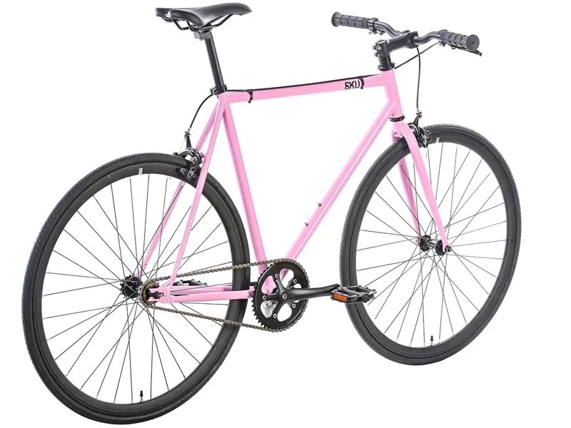 6KU Rogue Single Speed Bike - Pink/Black-2