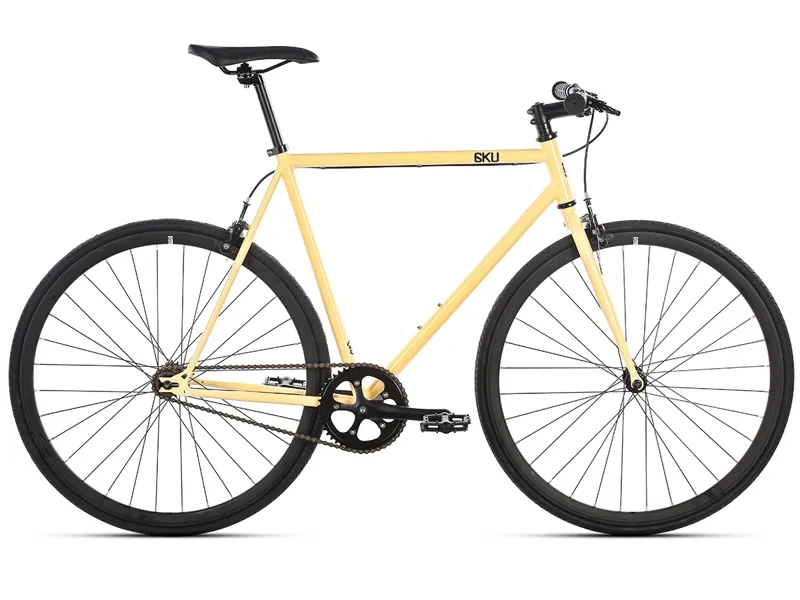 6KU Tahoe Single Speed Bike - Tan/Black