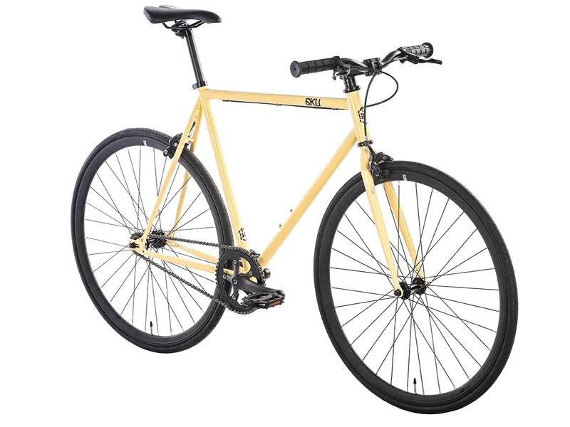 6KU Tahoe Single Speed Bike - Tan/Black-1