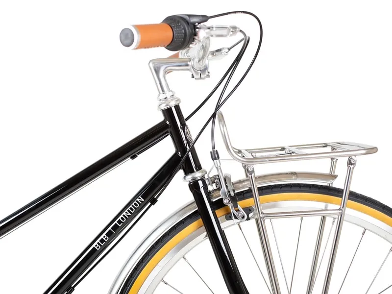 BLB Butterfly 8 speed Ladies Town Bike - Black-2