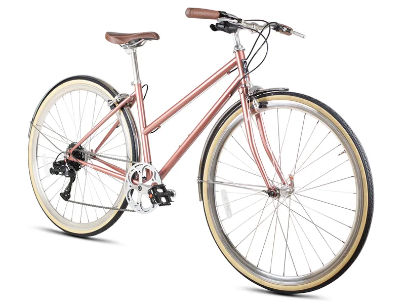 6KU Odessa Ladies 8spd City - Madison Gold-1