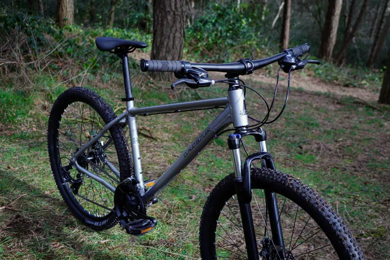 Claud Butler Haste 1.0 27.5 inch 2025 Hardtail Mountain Bike - Silver-1