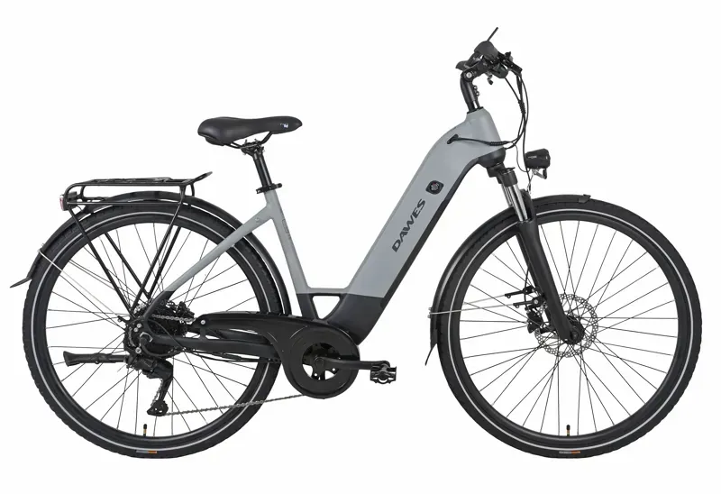 Dawes Spire Low Step 2.0 Cues 2025 Light Hybrid Electric Bike - Grey/Black