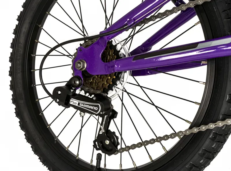 Falcon Moonstone 20 11-inch Kids Mountain Bike in Purple-2