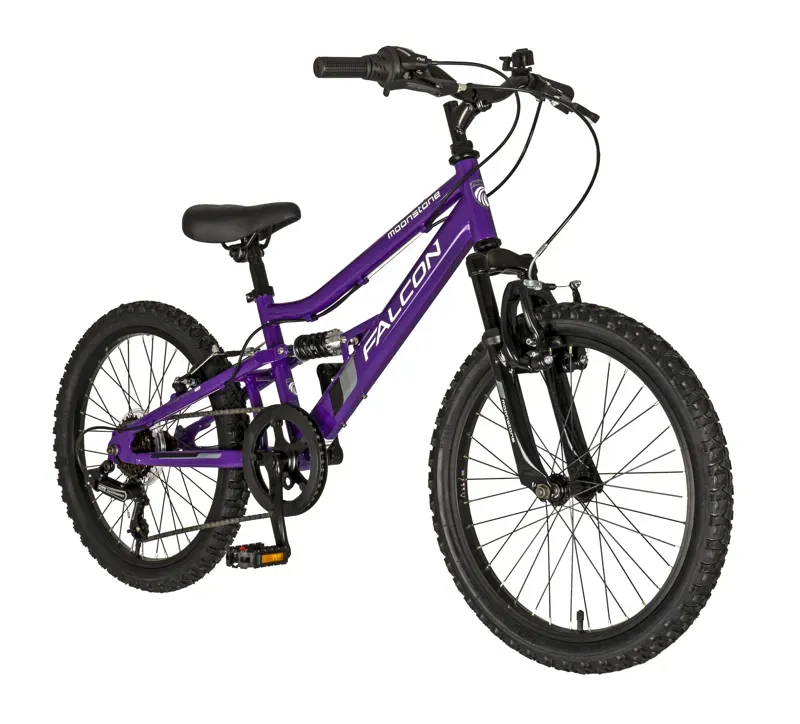 Falcon Moonstone 20 11-inch Kids Mountain Bike in Purple-1