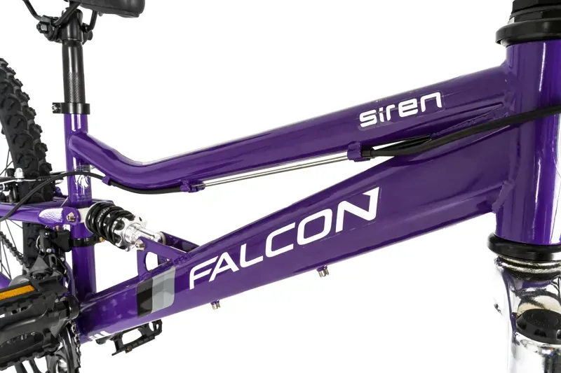 Falcon Siren 24 12-inch Frame Kids Bike in Purple-3