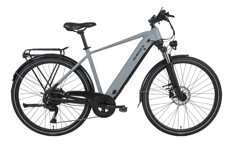 Dawes Spire Crossbar 2.0 Cues 2025 Light Hybrid Electric Bike - Grey/Black