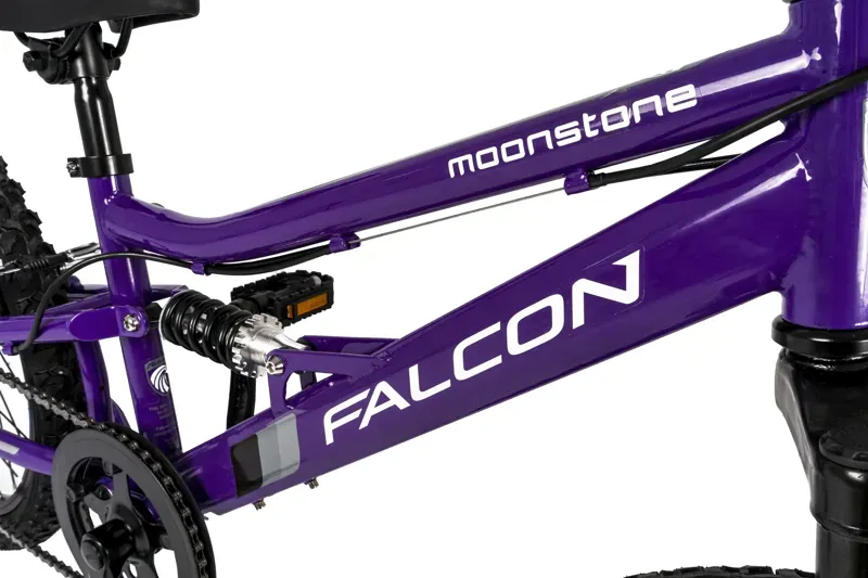 Falcon Moonstone 20 11-inch Kids Mountain Bike in Purple-3