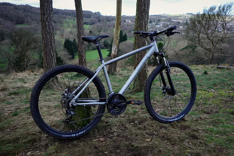 Claud Butler Haste 1.0 27.5 inch 2025 Hardtail Mountain Bike - Silver-3