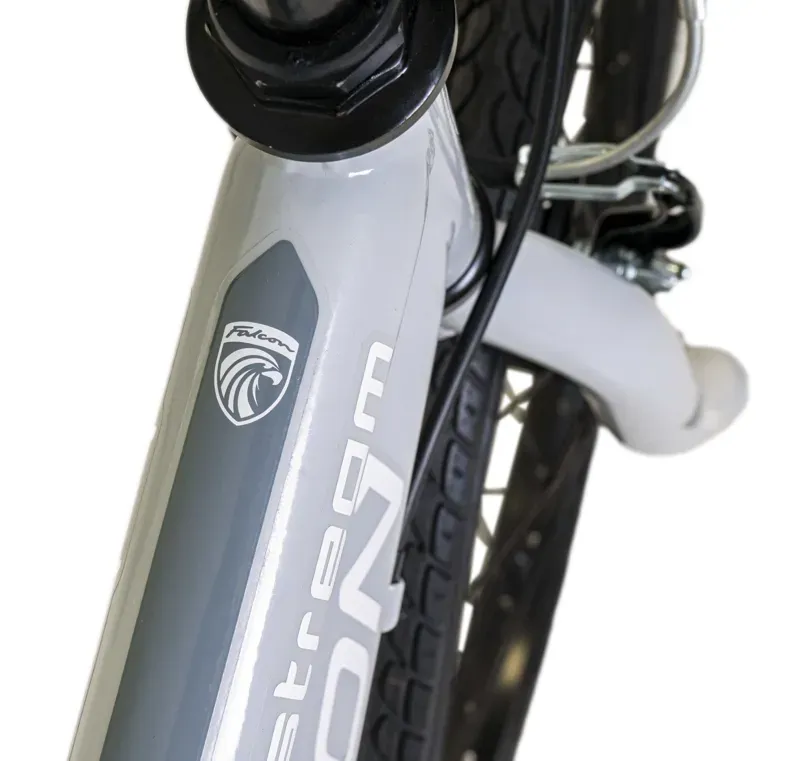 Falcon Jetstream 20 Kids 11-inch Hybrid Bike 11 in Grey-4