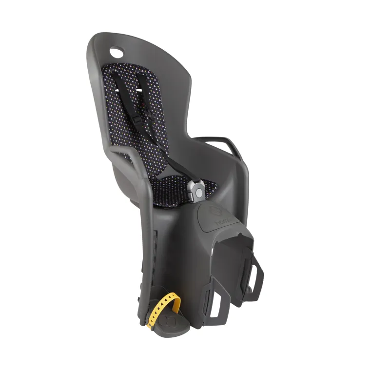 Hamax Amiga Pannier Rack Mounted Child Bike Seat 2022: Grey