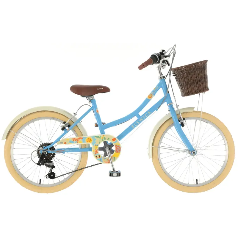 Elswick Cherish 20in Children's City Bike in Blue/Cream
