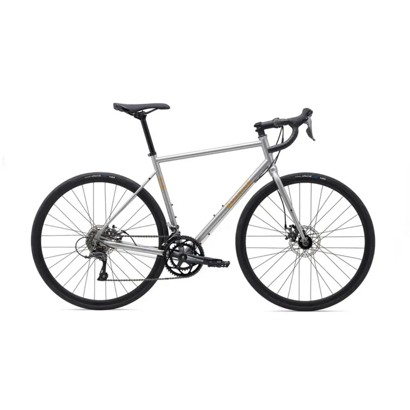 Marin Nicasio Gravel Bike in Silver/Gold