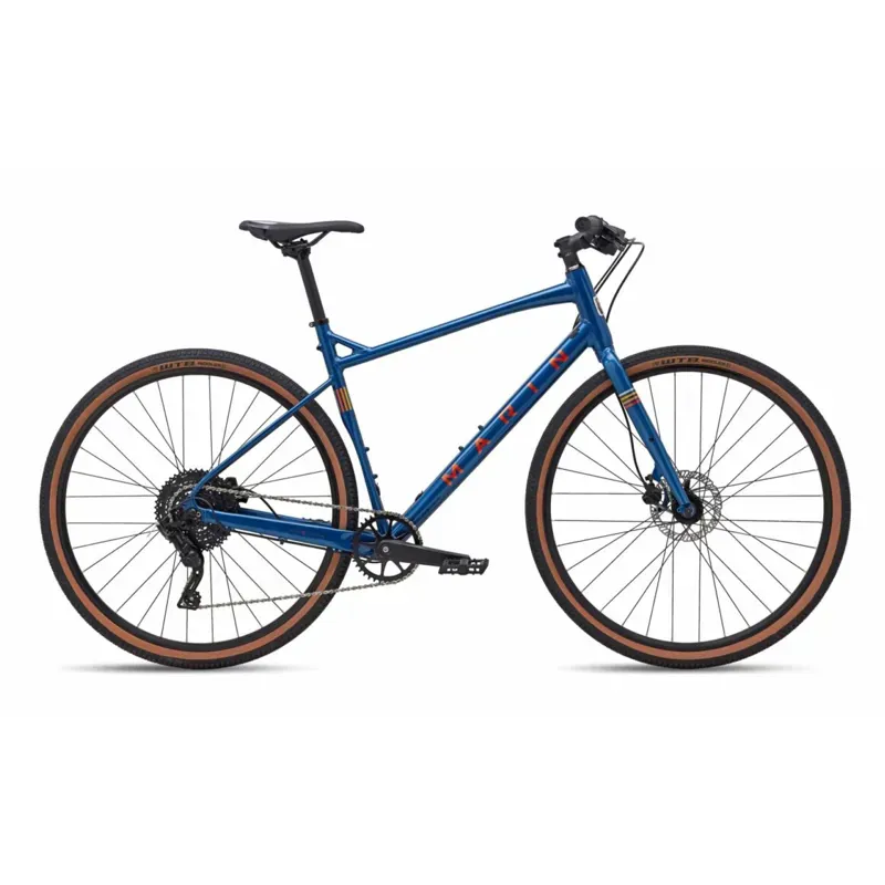 Marin DSX Gravel Bike in Blue/Orange