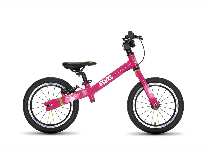Frog Bikes Tadpole Plus Kids Balance Bike In Pink
