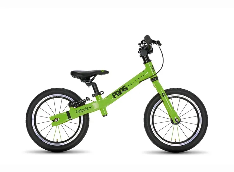 Frog Bikes Tadpole Plus Kids Balance Bike In Green