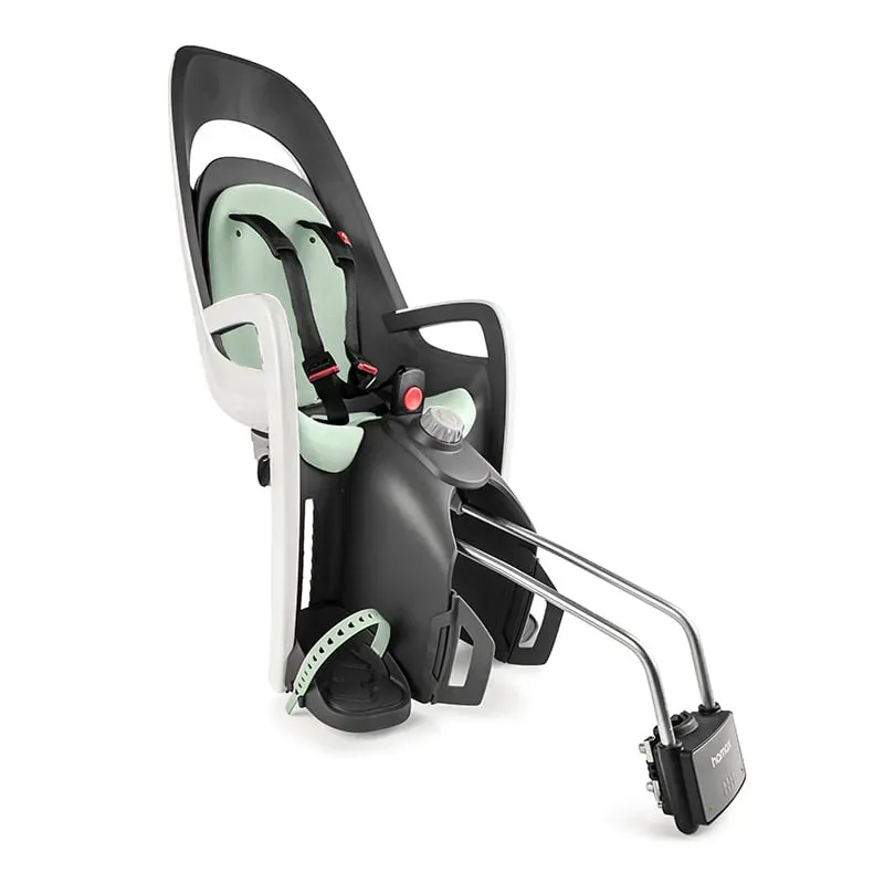 Hamax Caress Child Bike Seat w/Lockable Bracket in Green/Black