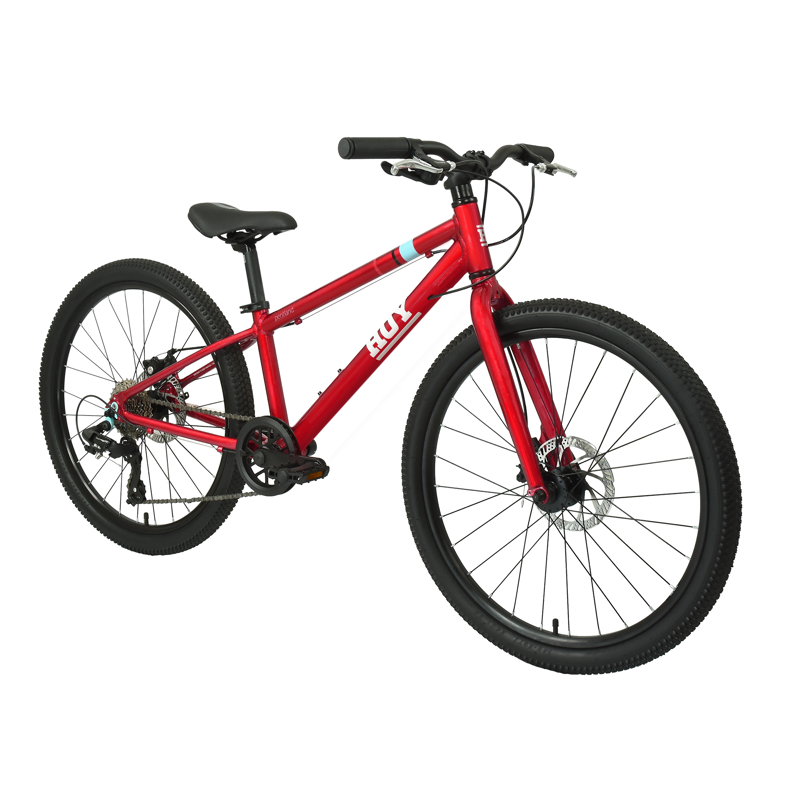 Hoy Pentland 24inch Kids Hybrid Bike in Sprint Red-1