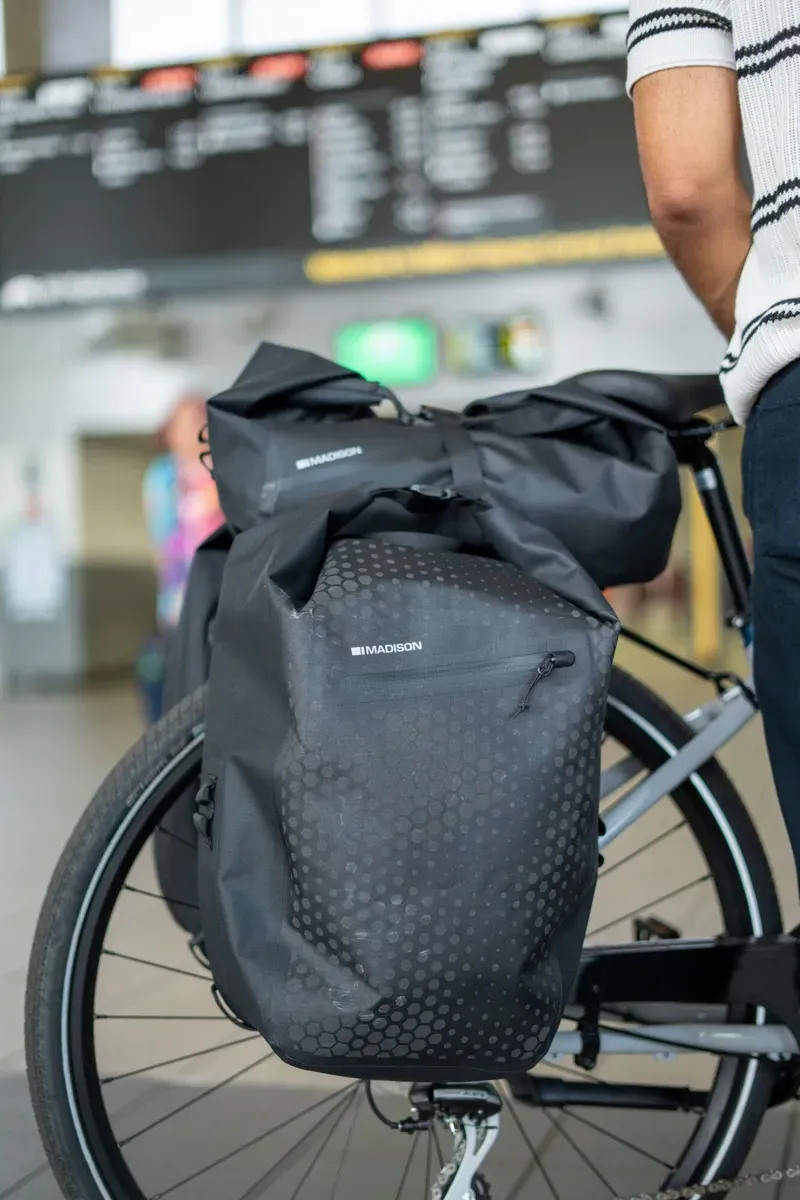 Madison Roam Stellar-Tech Waterproof 30L Pannier Bag - Stellar-Tech black -1