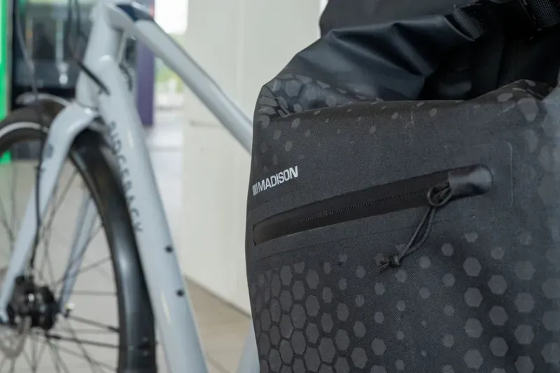Madison Roam Stellar-Tech Waterproof 30L Pannier Bag - Stellar-Tech black -2