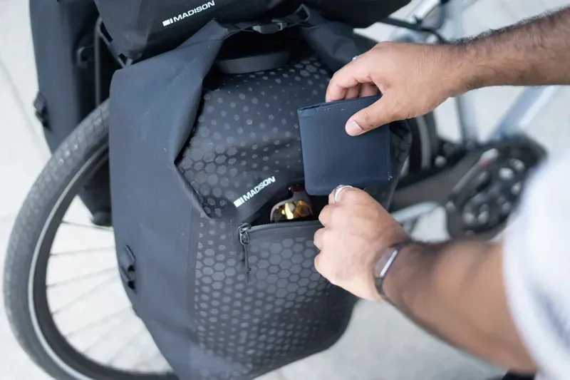 Madison Roam Stellar-Tech Waterproof 30L Pannier Bag - Stellar-Tech black -3