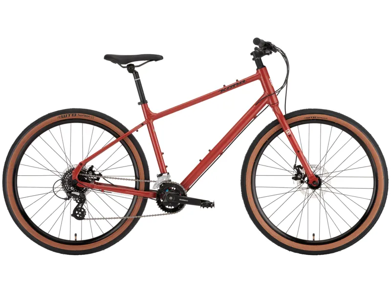 Kona - Dew - Urban / Commuter Hybrid Bike - Red