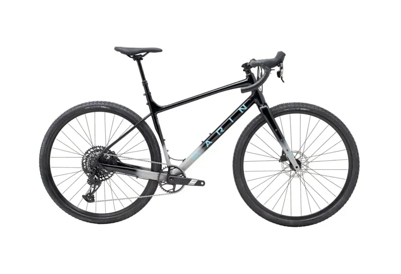 Marin Gestalt XR Apex Road Bike In Gloss Black/Gray/Blue