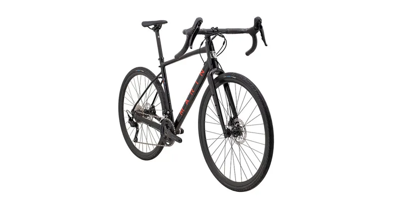 Marin Gestalt 2 Road Bike In Black/Red-1