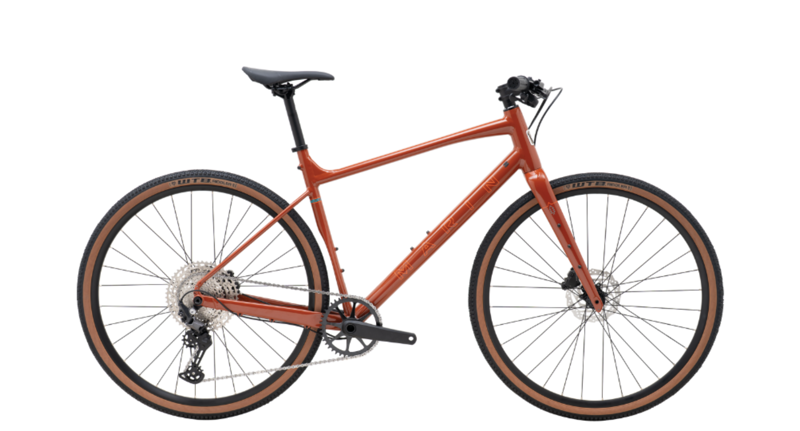 Marin DSX 2 Flat Bar Hybrid Gravel Bike 2026 in Clay Orange