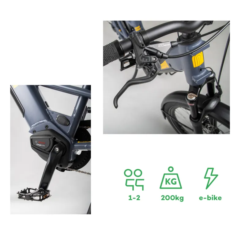 Yuba Boda Boda Bosch Electric Cargo Bike-9