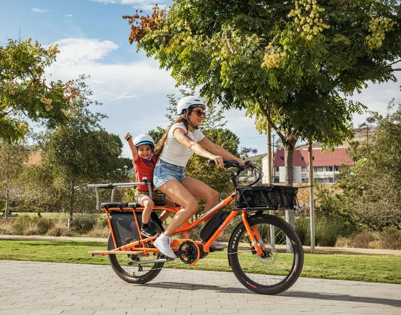 Yuba Kombi Shimano E5 Electric Cargo Bike-5
