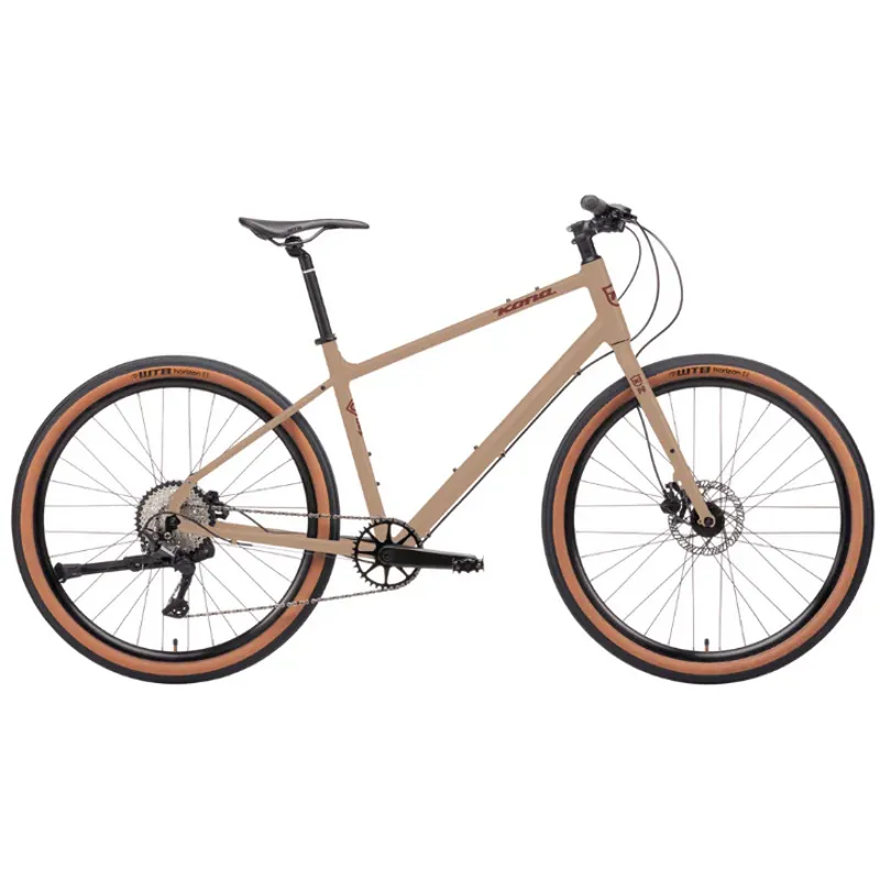 Kona - Dew - Urban / Commuter Hybrid Bike - Brown