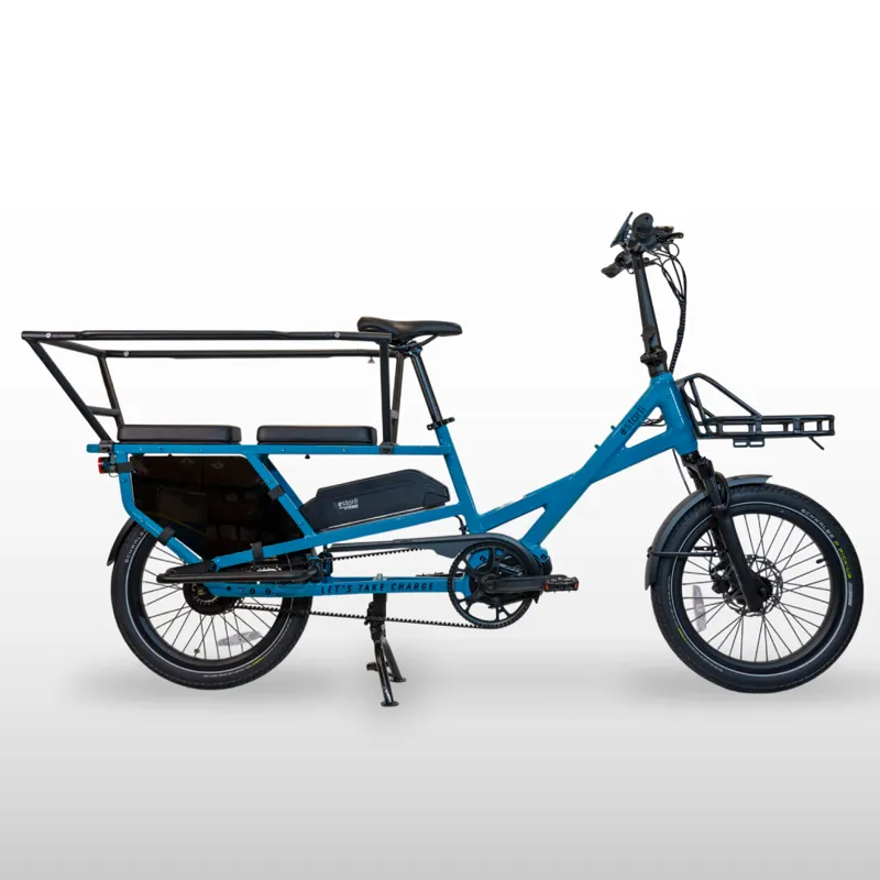Estarli L20 2.0 Longtail 600Wh Electric Cargo Bike - Family Pack-1
