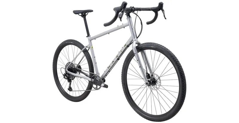 Marin Four Corners 2 Road Bike In Gloss Ti Grey/Yellow/Black-1