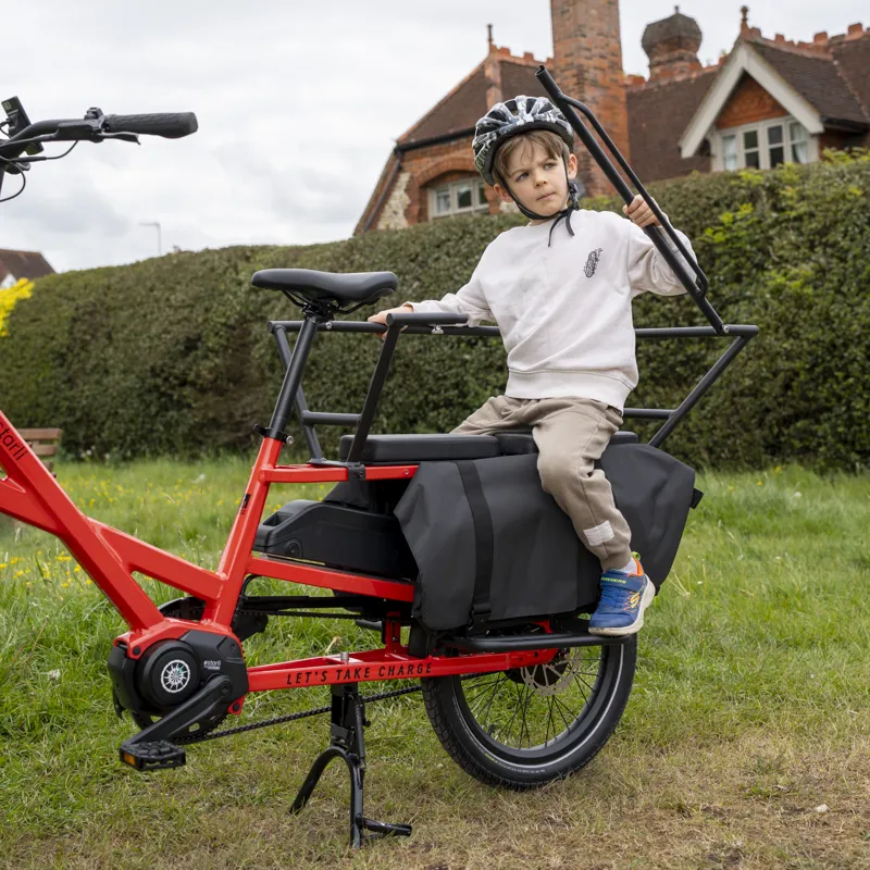 Estarli L20 2.0 Longtail 600Wh Electric Cargo Bike - Family Pack-5