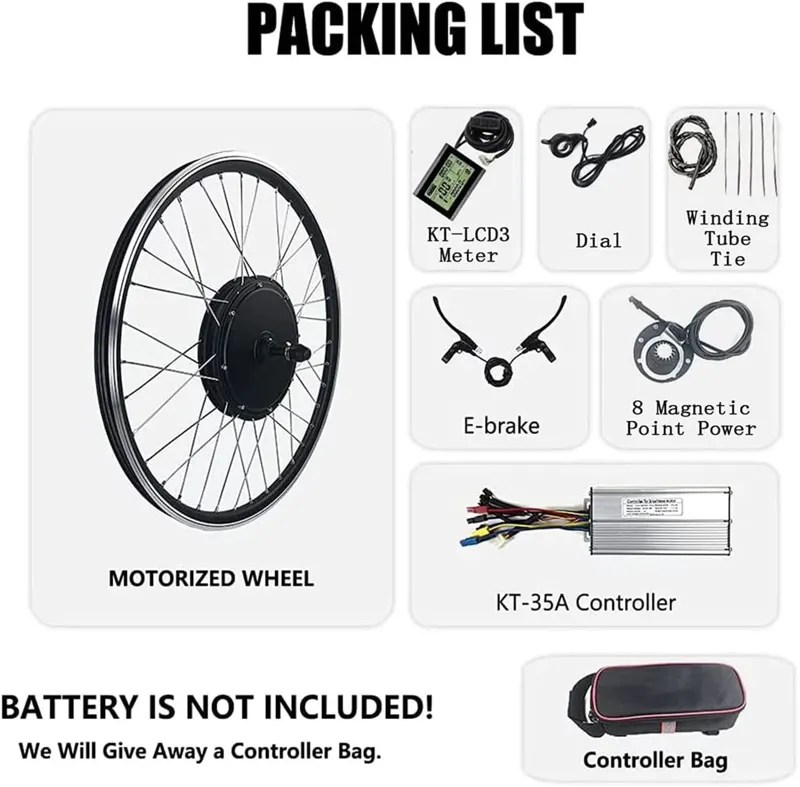 VERDI 48v 1000w Rear Hub Motor Kit: Register with DVLA-1