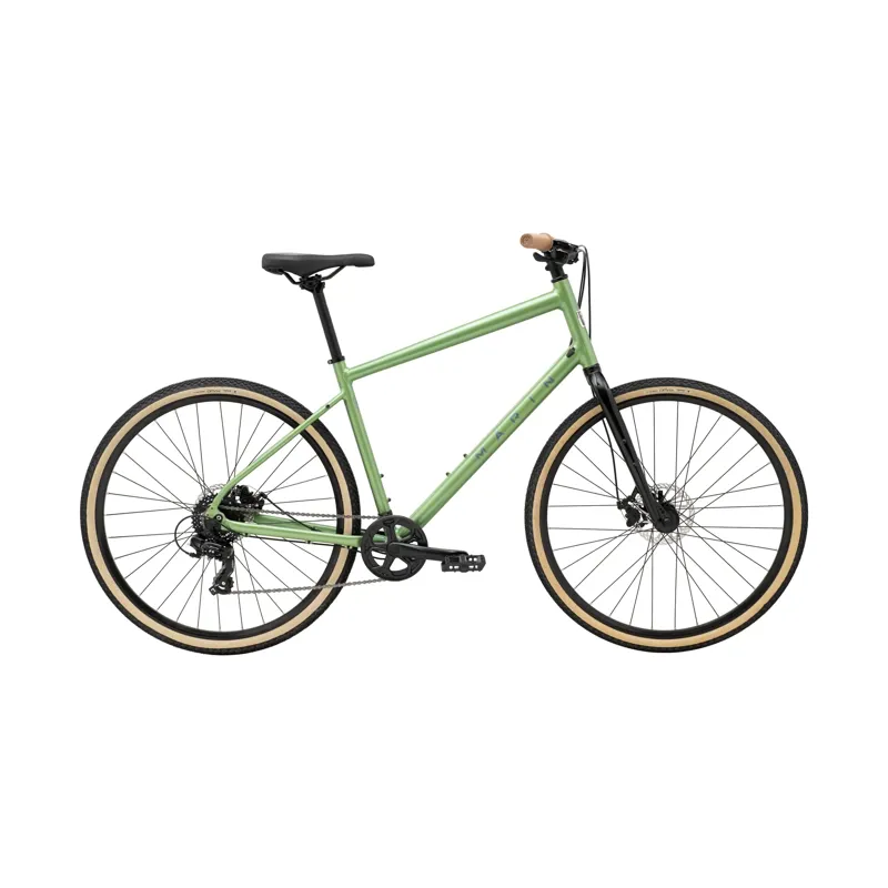 Marin Kentfield 2 Hybrid Bike 2026 in Sage Green