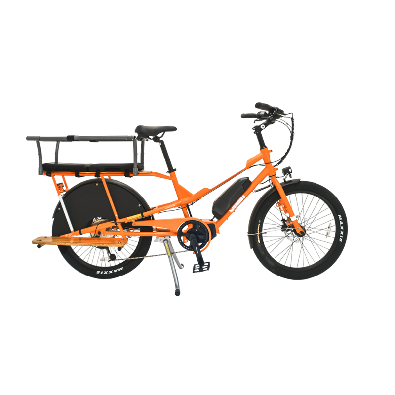Yuba Kombi Shimano E5 Electric Cargo Bike-2