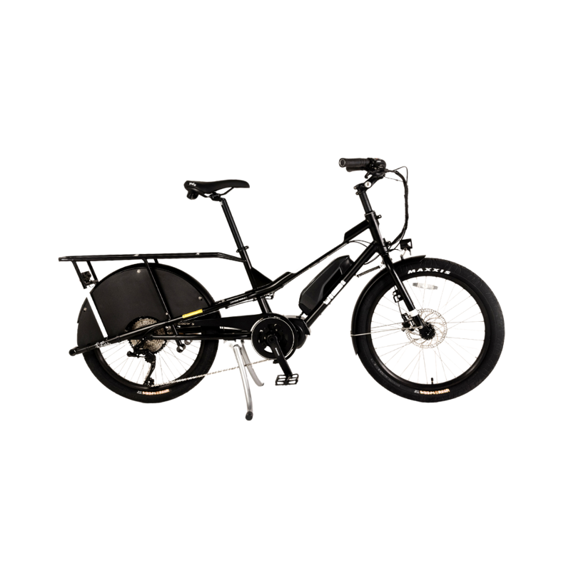 Yuba Kombi Shimano E6 Electric Cargo Black
