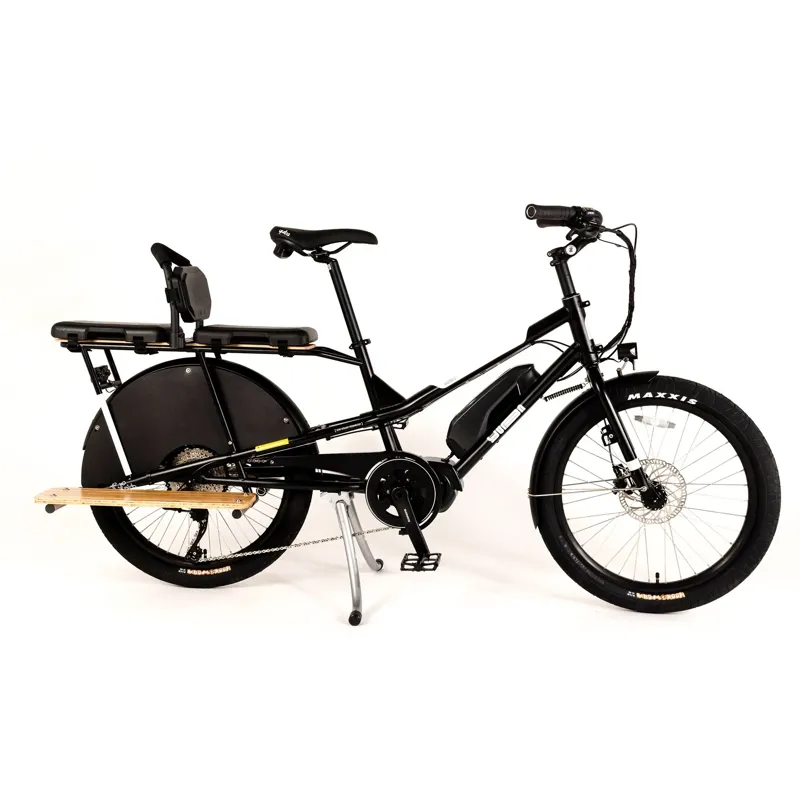Yuba Kombi Shimano E6 Electric Cargo Black-2