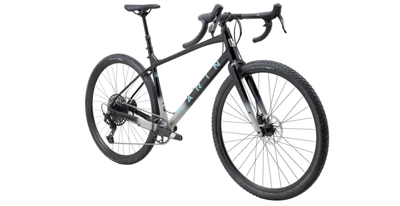 Marin Gestalt XR Apex Road Bike In Gloss Black/Gray/Blue-1