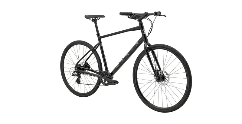 Marin Presidio 1 Hybrid Bike 2026 in Black-1