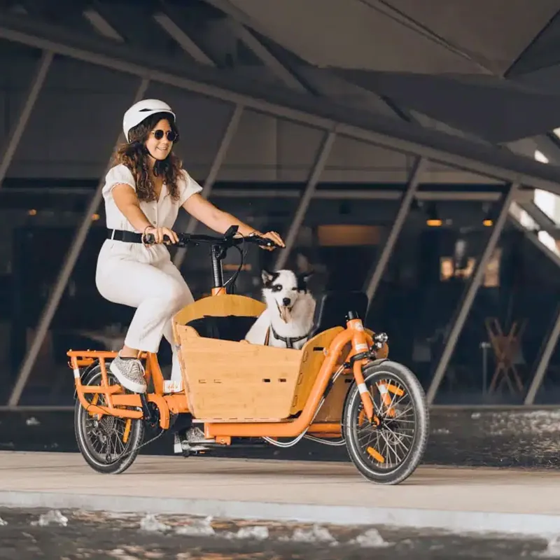 Yuba Supercargo Frontloader Bosch Electric Cargo Bike-1