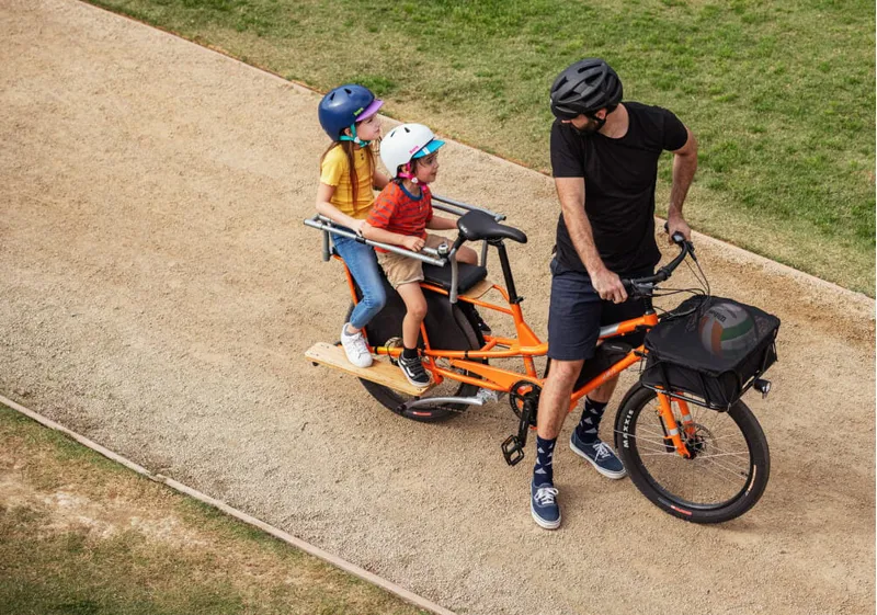 Yuba Kombi Shimano E5 Electric Cargo Bike-4