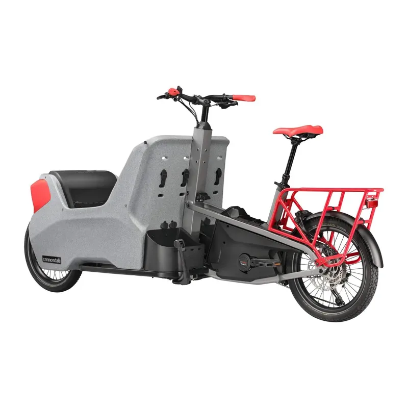 Cannondale Wonderwagen Neo 2 E-Cargo Bike In Grey-1