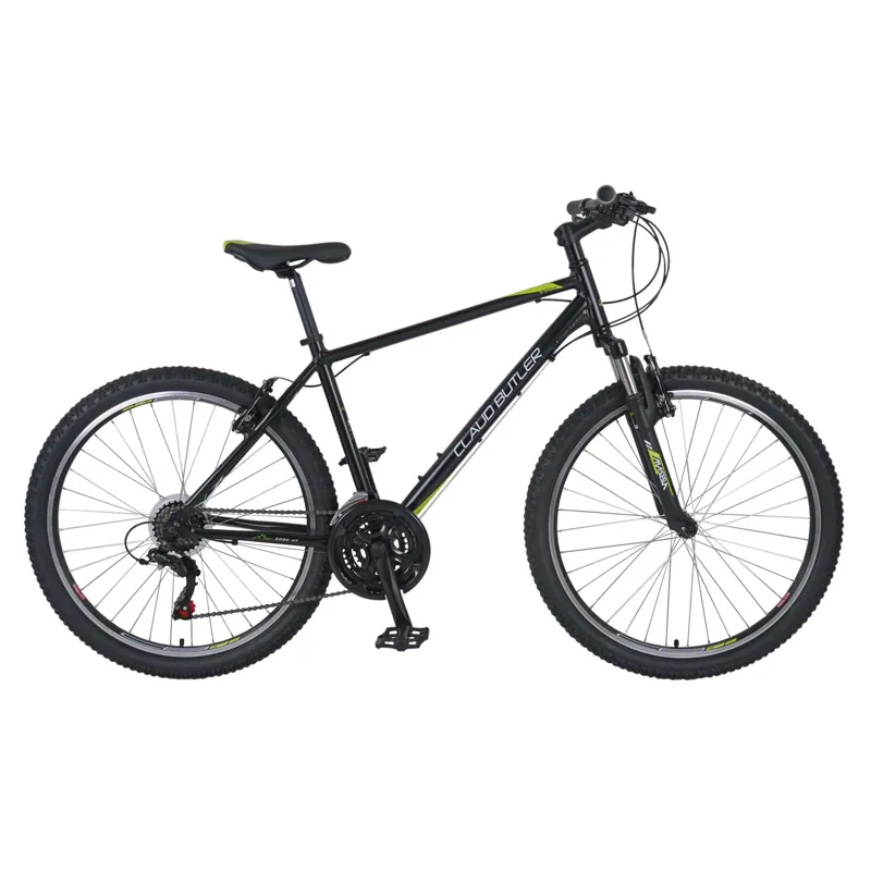Claud Butler Edge HT 26w 2025 Hardtail Mountain Bike - Black/Green