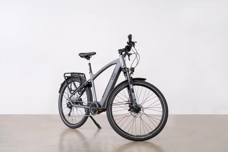Volt Connect Hybrid Electric Bike - Silver-1
