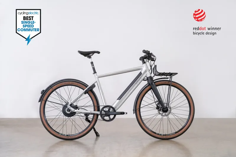 Volt London Urban Hybrid Electric Bike - Silver