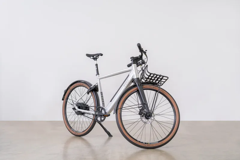 Volt London Urban Hybrid Electric Bike - Silver-1