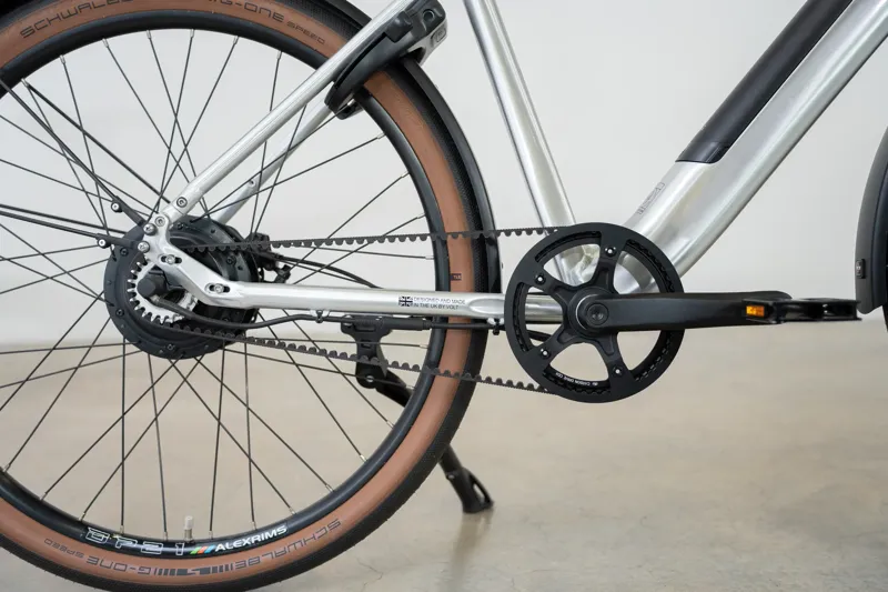 Volt London Urban Hybrid Electric Bike - Silver-2